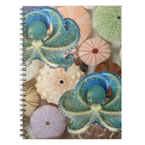 Double Octopus Spiral Photo Album Notebook