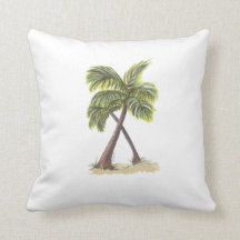 Double Palms Pillow