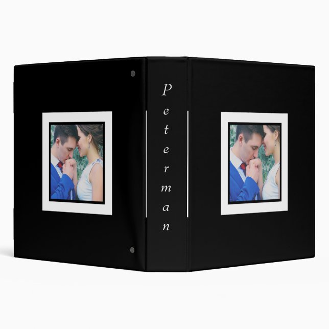 Double Photo with Surname Binder (Background)