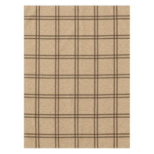 Double Plaid Pattern Tablecloth