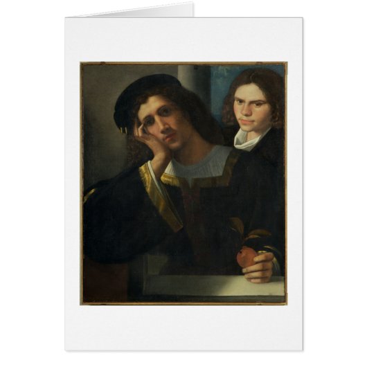 Double Portrait, c.1502 Cards (Front)
