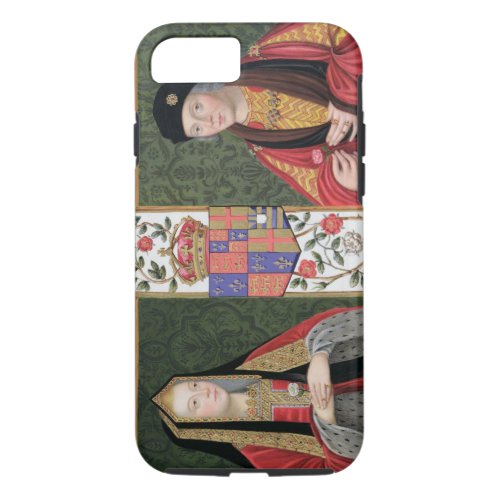 Double portrait of Elizabeth of York 1465_1503 a iPhone 87 Case