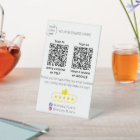 Double QR code small business Customer Review