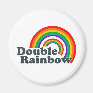 Double Rainbow (Accessories) Magnet