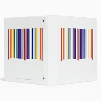 Double Rainbow Barcode Binder