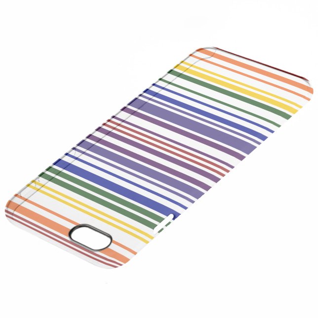 Double Rainbow Barcode Case (Top)