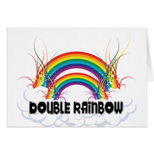 DOUBLE RAINBOW CARDS (Front Horizontal)