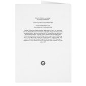 Double Rainbow Landscape Cards (Back)