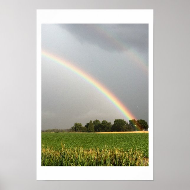 Double Rainbow Photo Poster (Front)