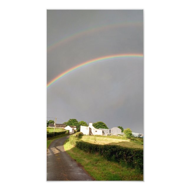 Double Rainbow Photo Print (Front)