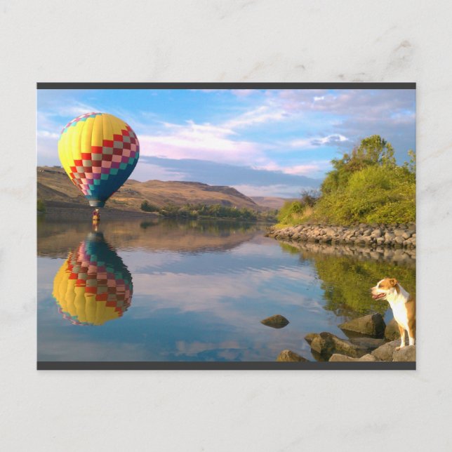 Double Rainbow Postcard (Front)