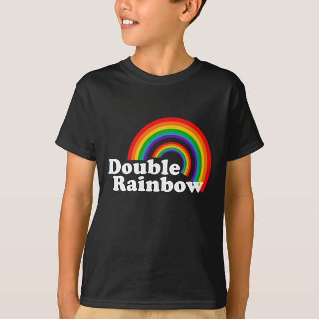 Double Rainbow T-Shirt (Front)