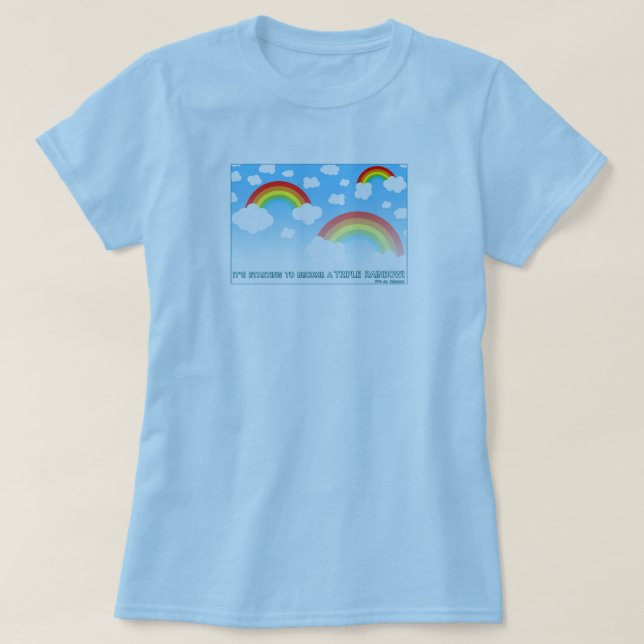 Double Rainbow T-Shirt (Design Front)