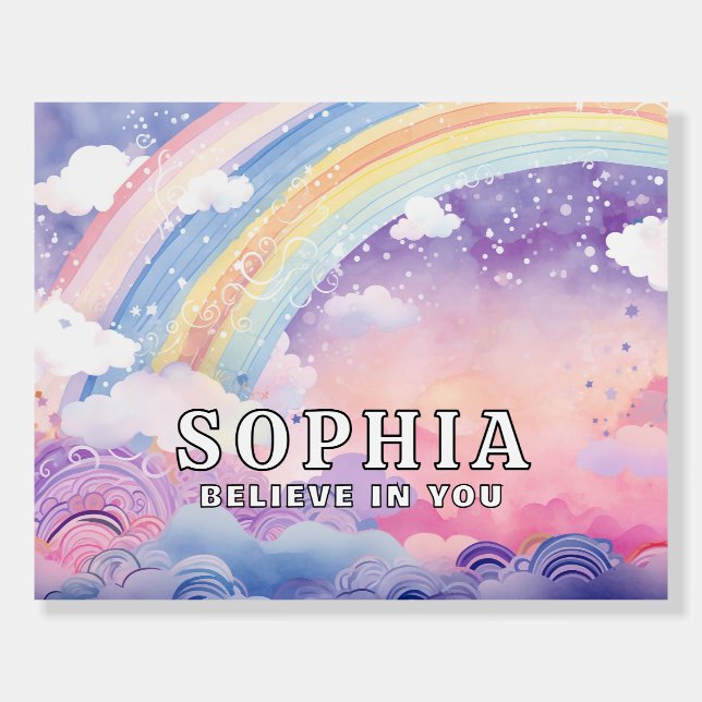 *~* Double Rainbows  Reverse  Fantasy AP96  Foam Board (Back)