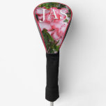 Double Red and White Azaleas Spring Floral Golf Head Cover
