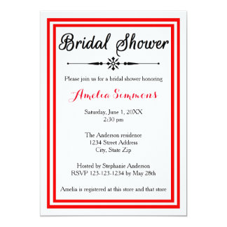 Double Bridal Shower Invitations 3