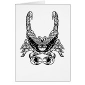 Double Scorpion Design & Peace Sign (Front)