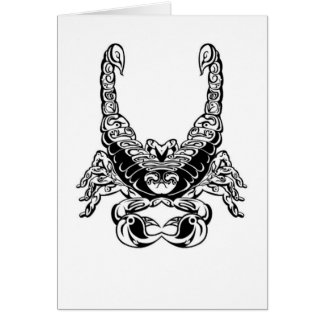 Double Scorpion Design & Peace Sign Cards