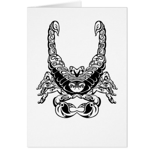 Double Scorpion Design & Peace Sign Cards (Front)