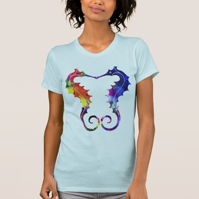 Double Seahorses | Love & Harmony T-Shirt (Front)