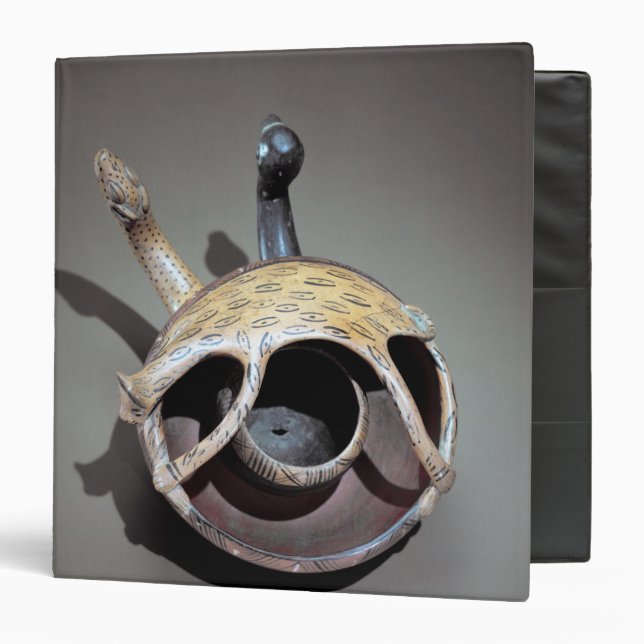 Double serpent bowl 3 ring binder (Front/Inside)