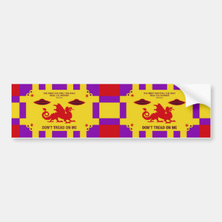 DOUBLE SHOT / FUTURE BANNER BUMPER STICKER