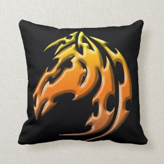 Double side tribal horse pillow