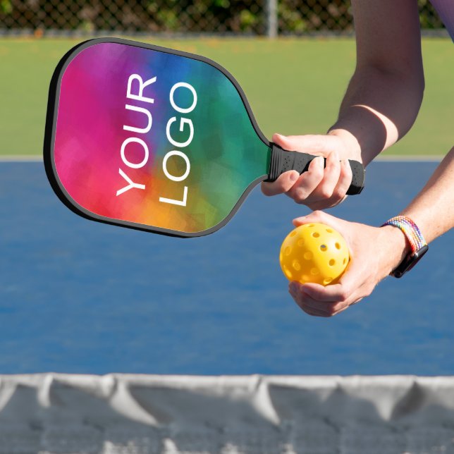 Double Sided Add Your Logo Here Business Company Pickleball Paddle (Insitu)