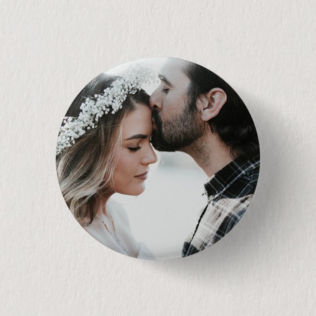  Double Sided Add Your Own Custom Photo Button (Front)