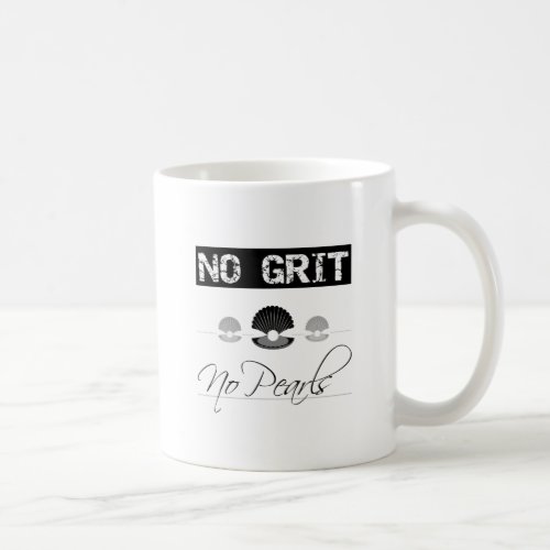 Double_Sided Black and White No Grit No Pearl Cof Coffee Mug