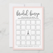 Double-Sided Bridal Shower Bingo and Purse Game (Front)