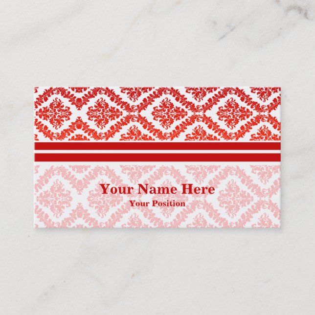 Double Sided Business Card (Front)