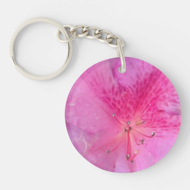 Double-Sided Circle Acrylic Keychain (Front)