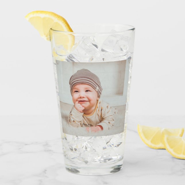 Double Sided Custom Personalized Photo Glass (Front Ice)