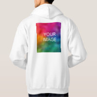 Double-Sided Design Add Image Logo Men's Basic