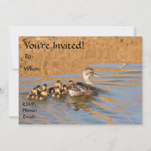 Double Sided Invitation, Cute! Invitation