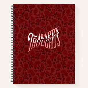 Double Sided Journal Notebook - Red