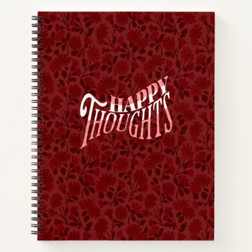Double Sided Journal Notebook _ Red