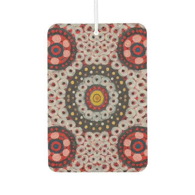 Double-Sided Kaleidoscope Tote – One-of-a-Kind  Air Freshener (Front)