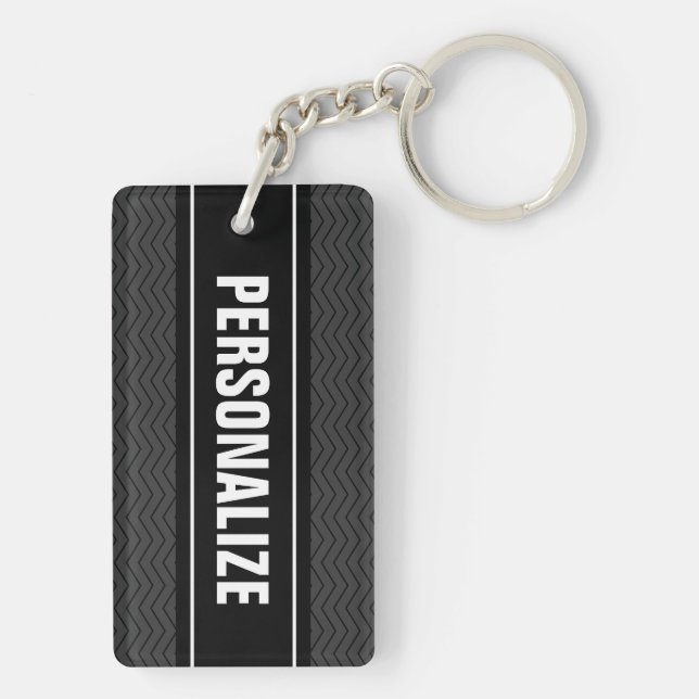 Double sided keychain | Personalize two sides (Back)