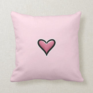 Double Sided Love of Hearts Throw Pillow