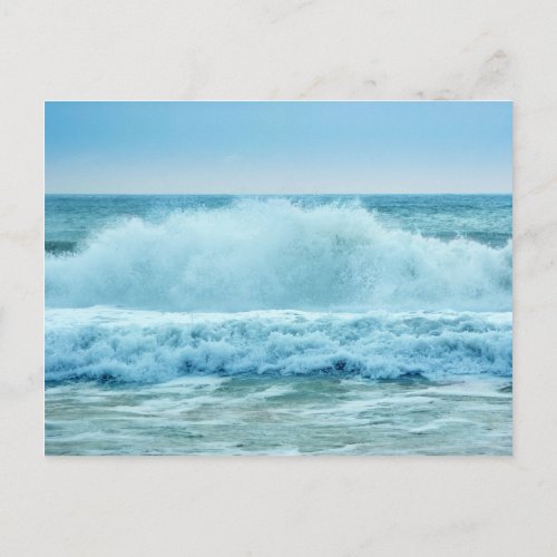 Double Sided Ocean Wave Crashing Card