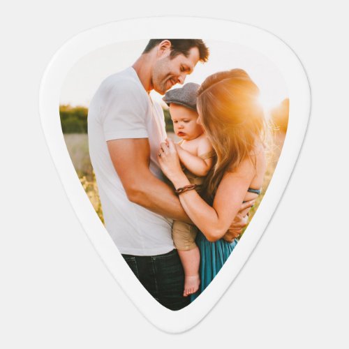 Double Sided Photo Guitar Pick