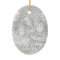 Double sided photo ornament with two custom images