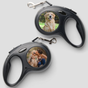 Double Sided Photo Pet Dog Leash