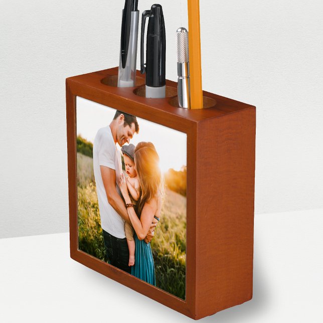 Double Sided Photo Template Pen Holder (Creator Uploaded)