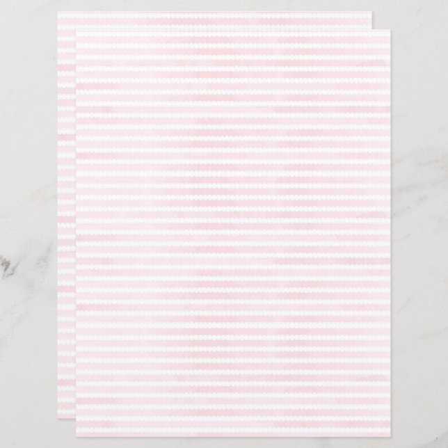 Double-sided Pink Stripes (Front/Back)