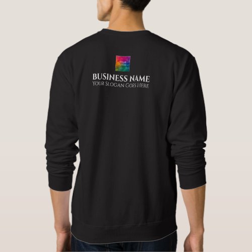 Double Sided Promotional Work Uniform Company Logo Sweatshirt