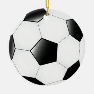 Double sided Soccer Ball Ornament