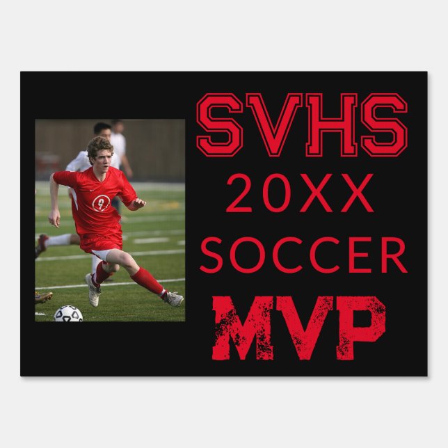 Double sided Sports Team Yard Sign (Front)